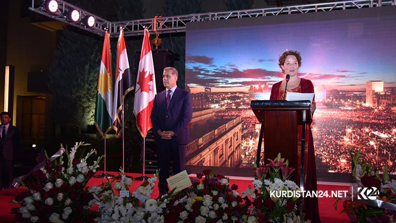 Fotoğraflarla Erbil’de ‘Kanada Günü’
